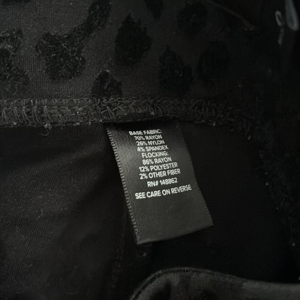 Torrid Pixie Pull On Velvet Leopard Print Legging… - image 3